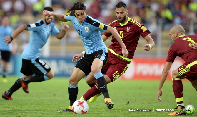 Uruguay vuelve a empatar sin goles, esta vez ante Venezuela en Caracas