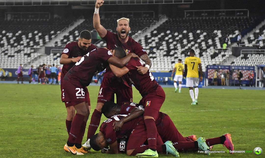 cuatro juegos en la Copa han disputado Venezuela y Ecuador