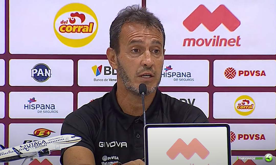 El entrenador Vinotinto Fernando Batista