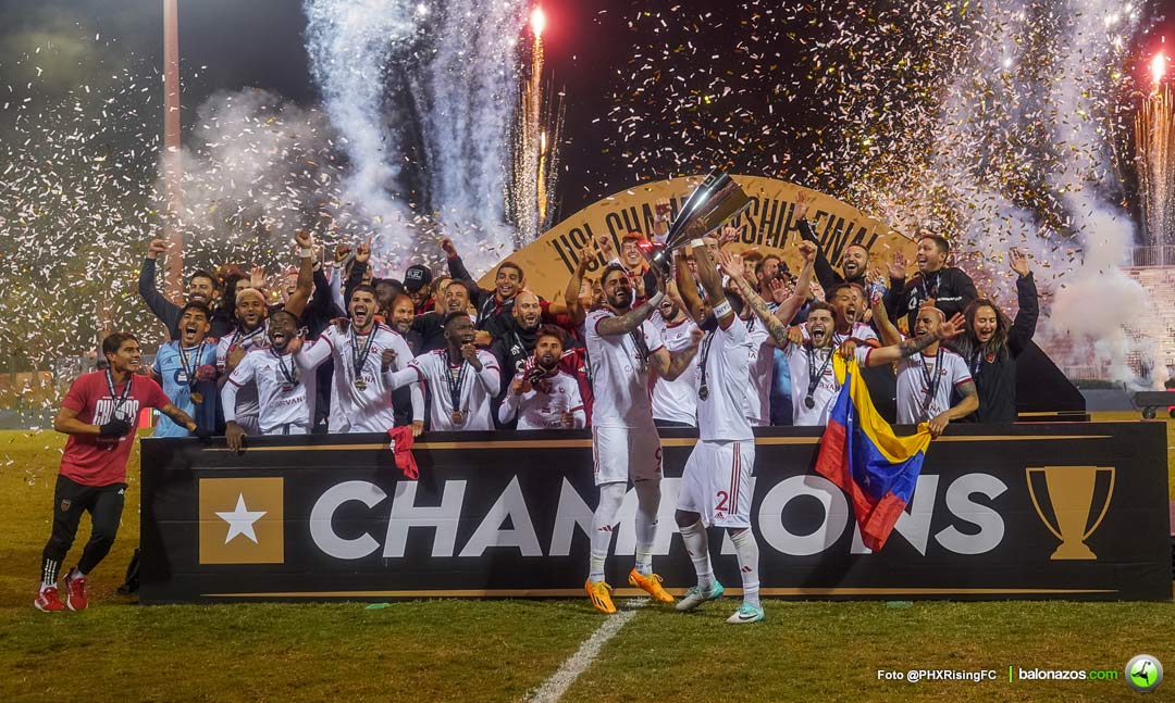 Phoenix Rising y Juan Guerra campeones de la USL Championship