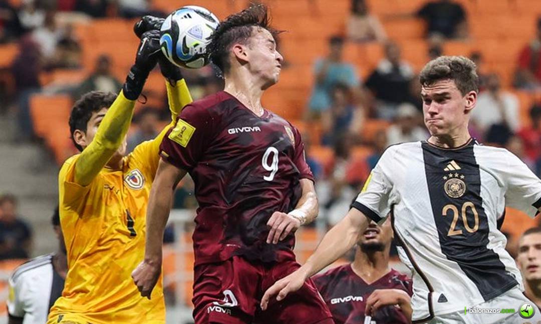 La Sub-17 Vinotinto no pudo con Alemania 