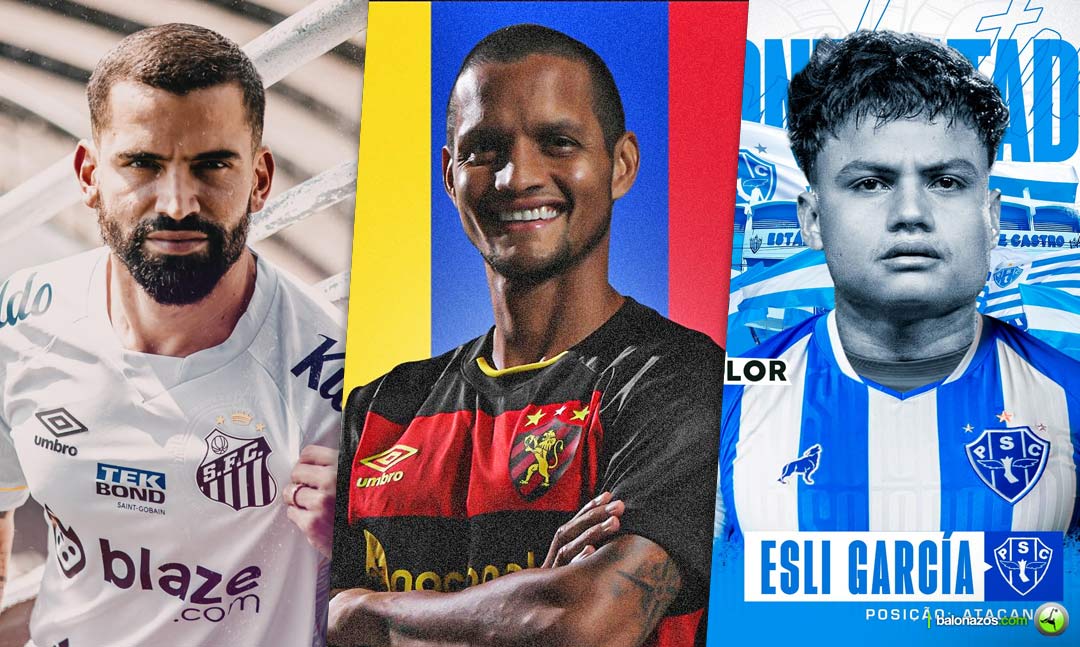 jugadores venezolanos en futbol de Brasil 
