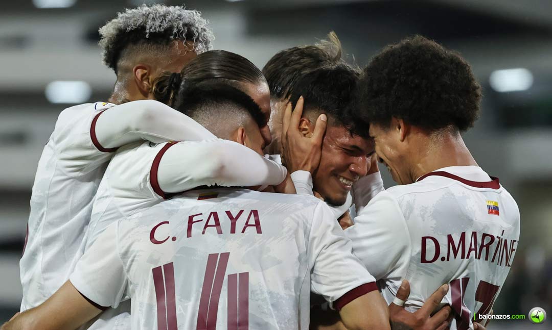 La Vinotinto Sub-23 derrotó por 1-0 a Colombia
