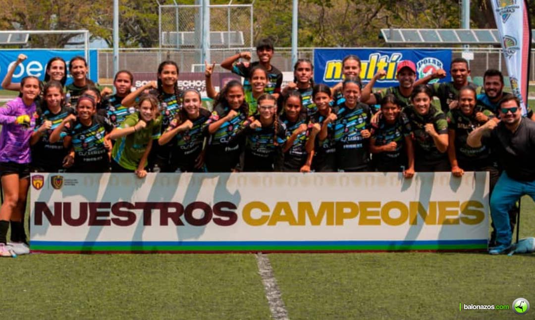 Escuela de Fútbol Menor Secasports se coronó triple campeón