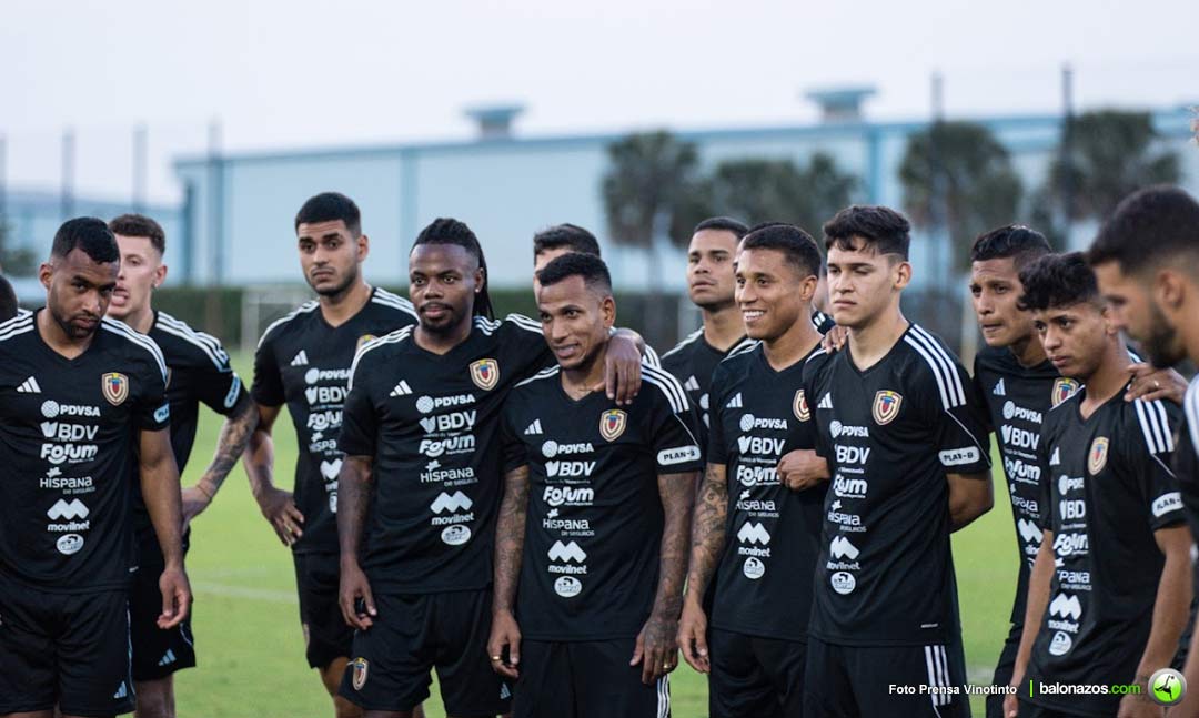 La Vinotinto Absoluta de fútbol se concentró