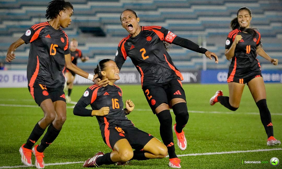 Colombia ganó por 2-1 a Brasil en Sub-20