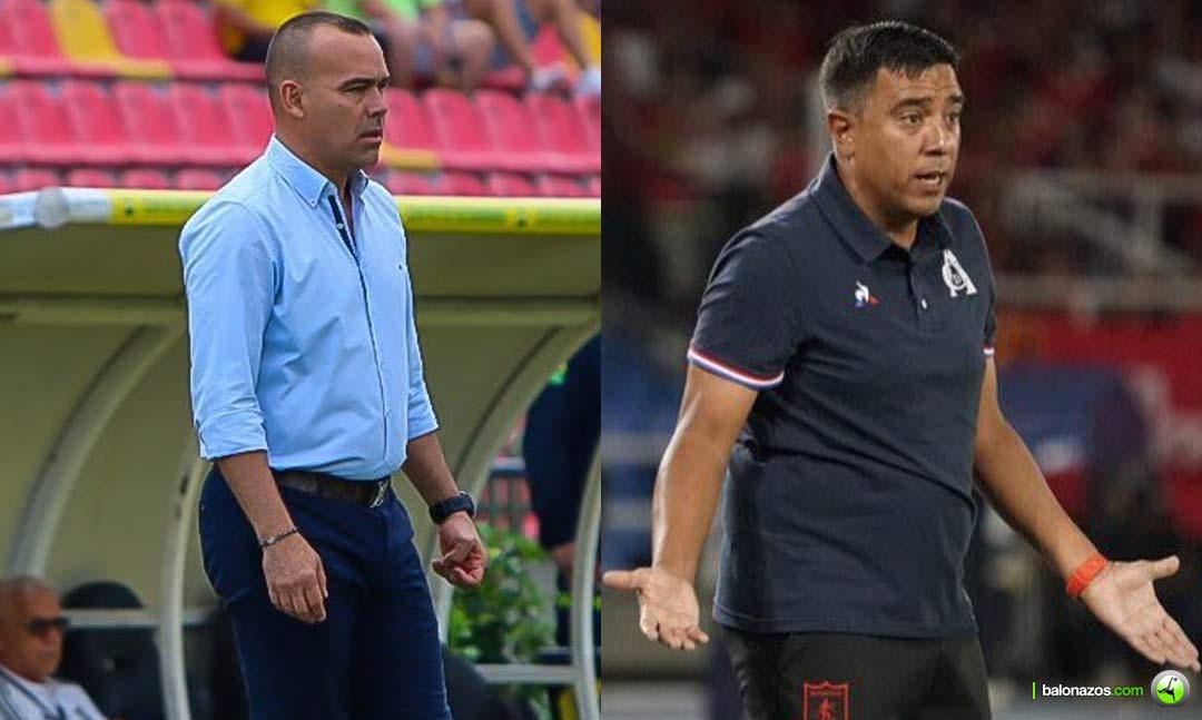 Los técnicos Dudamel y Farías&nbsp;