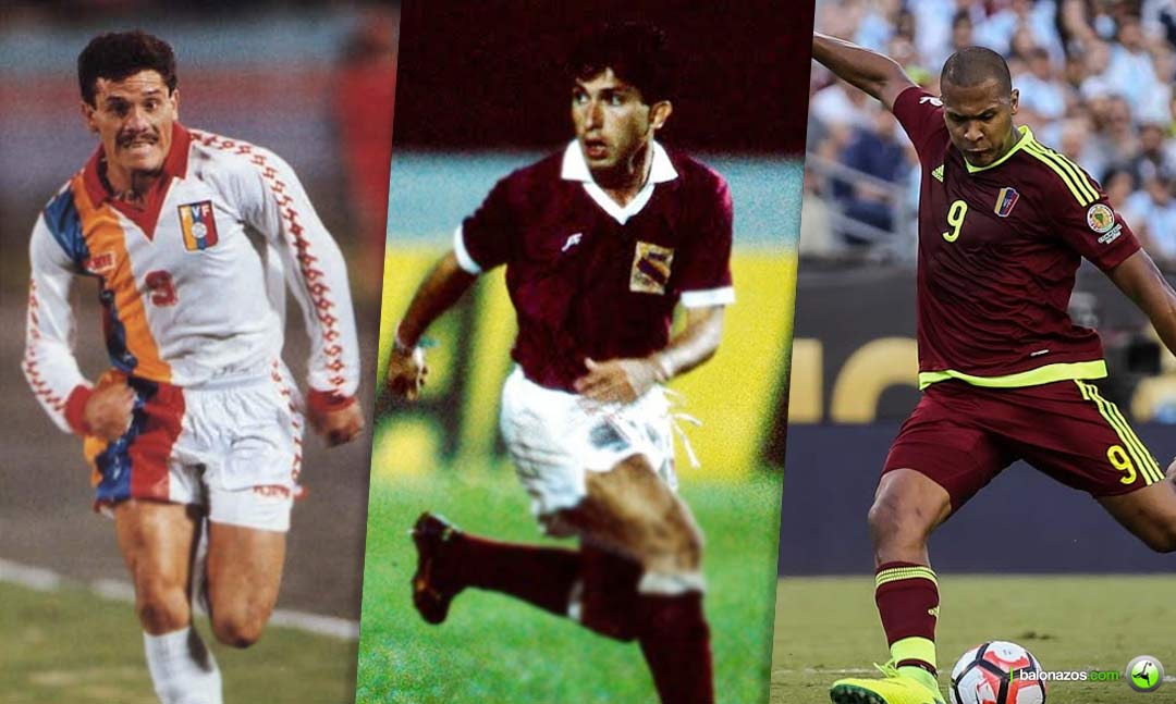 Goleadores de Venezuela en la Copa América