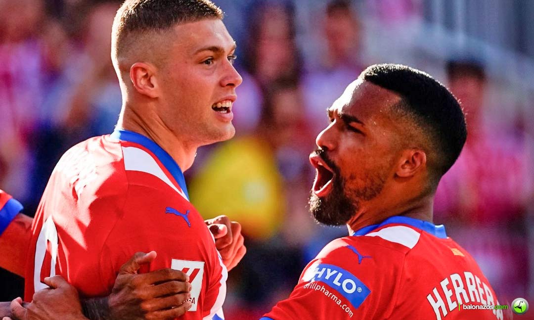 Yangel Herrera fue titular los 90 con el Girona FC