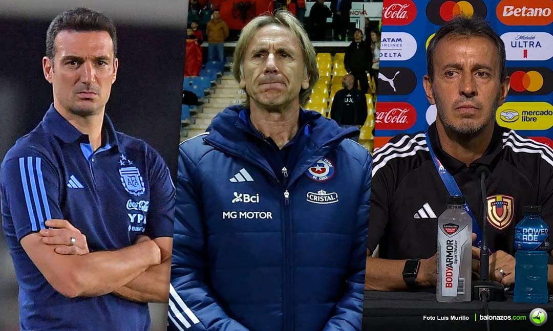 Tres directores técnicos de selecciones nacionales