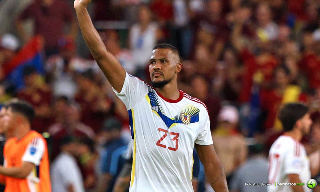 Salomón Rondón por tercer partido seguido fue elegido “Jugador Más Valioso”