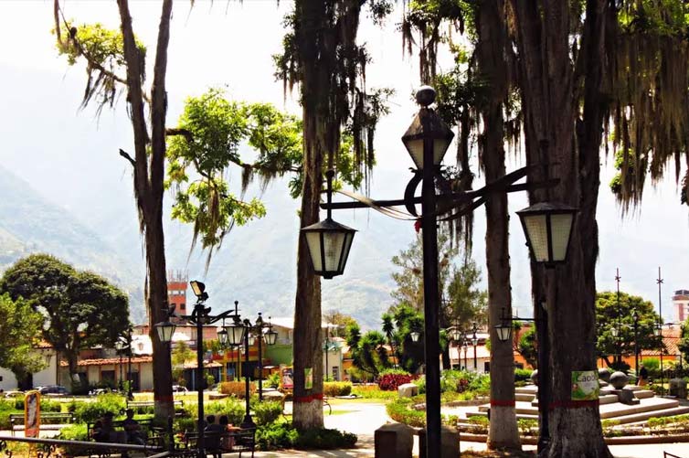 El kiosco de la Plaza de Milla