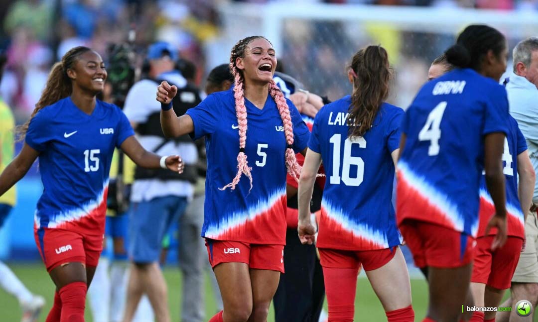 La&nbsp;selección femenina de Estados Unidos