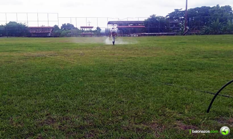 El estadio Municipal de Tucani