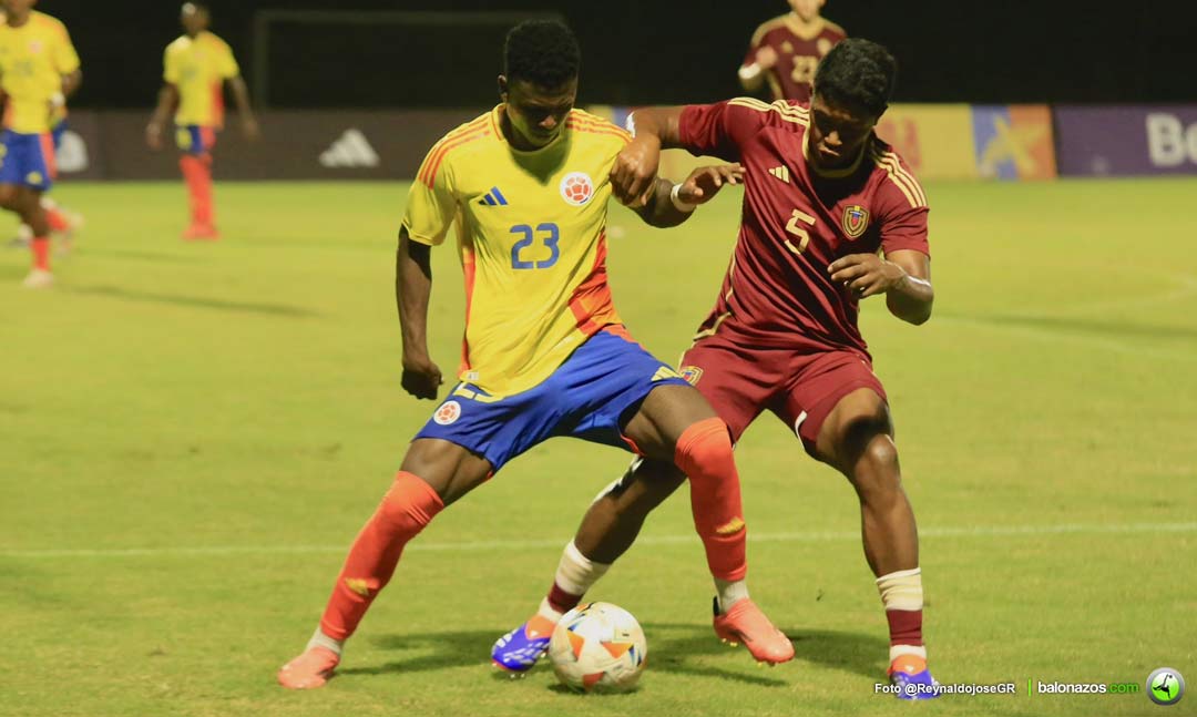 selecciones juveniles de Venezuela y Colombia