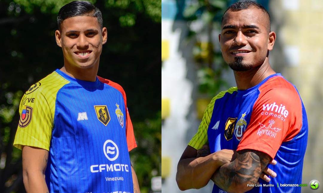 venezolanos Maicol Ruíz y César Magallán.