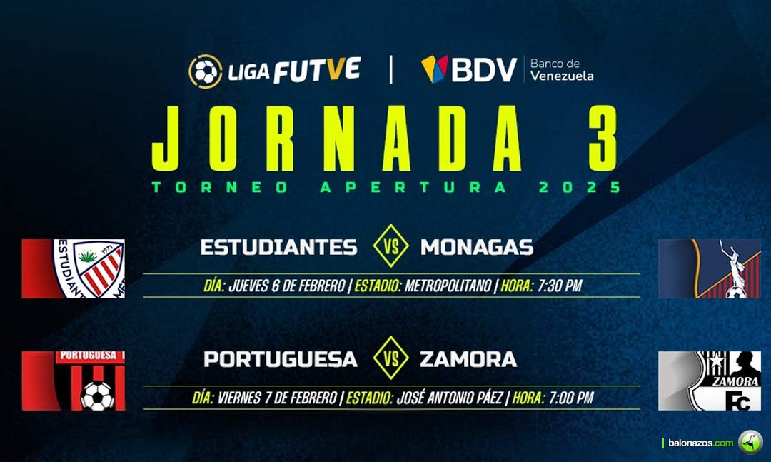Jornada 3 del Apertura 2025
