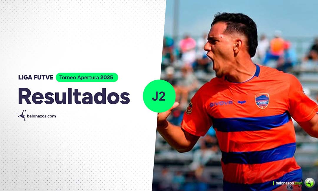 Resultados y Fichas Técnicas Jornada 2 del Torneo Apertura
