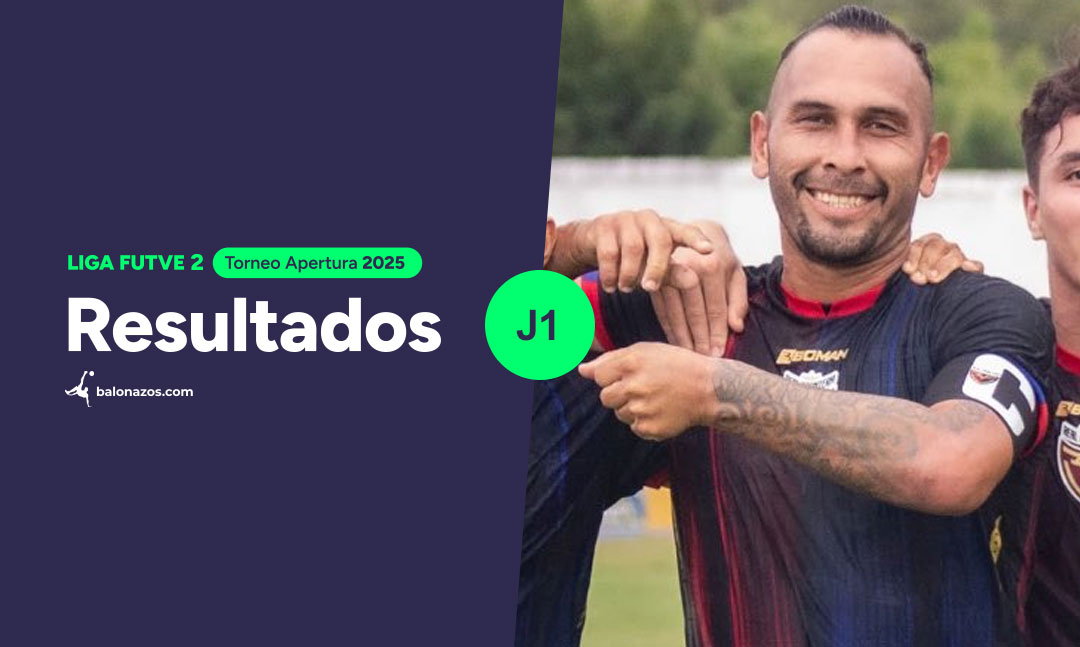 Resultados Jornada 1 LFV 2 