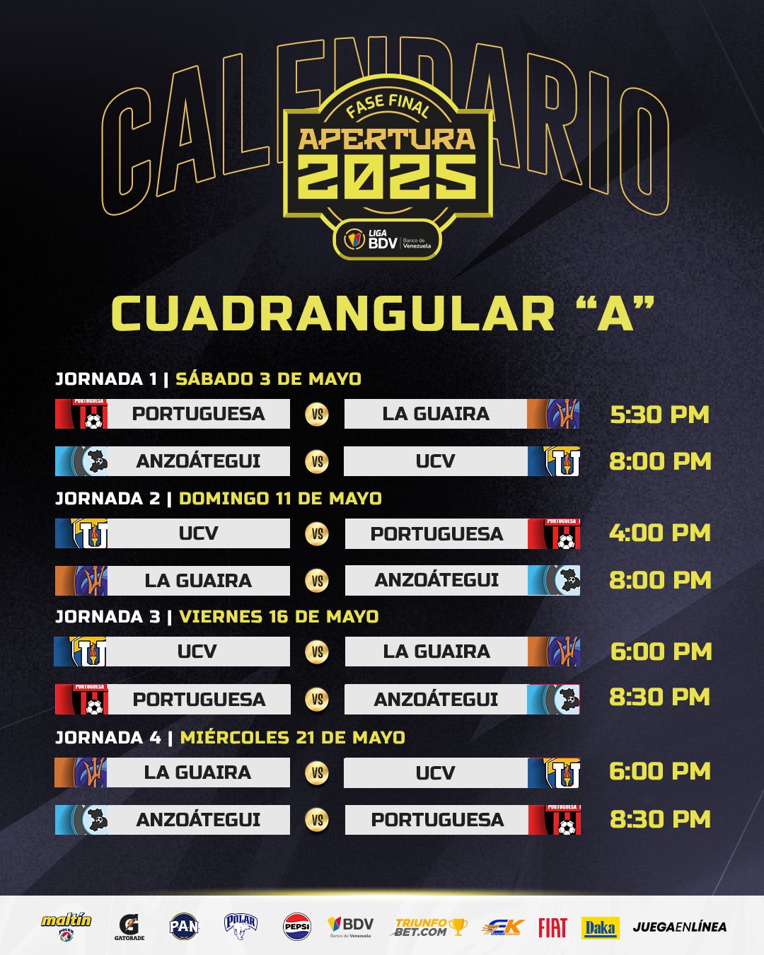Cuadrangulares 