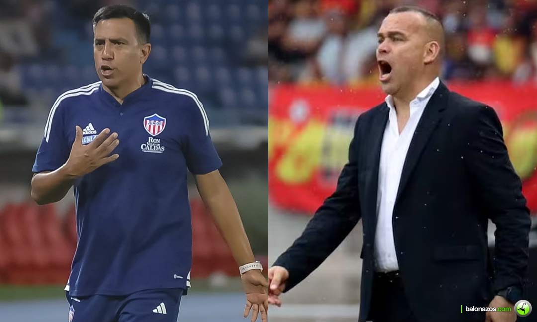 Farías y Dudamel en la Liga Betplay