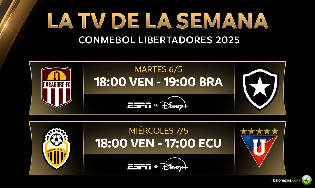 Deportivo Táchira y Carabobo FC