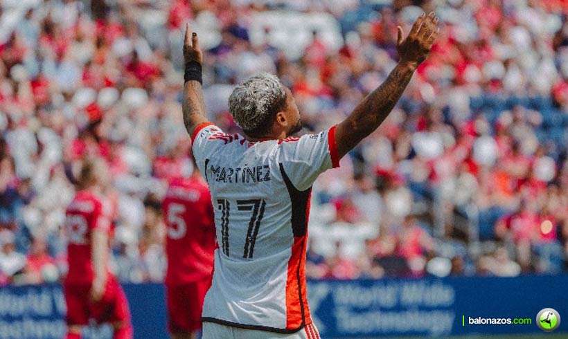 El goleador venezolano Josef Martínez en la MLS