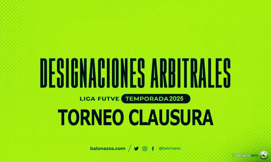 Árbitros Jornada 6 Torneo Clausura