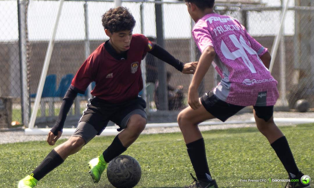 Carabobo FC de la categoría Sub-15 en la Liga Futve Junior