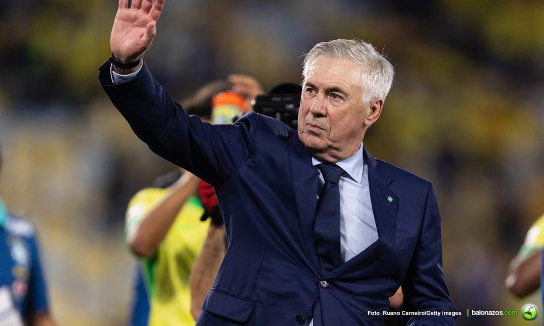 Carlo Ancelotti DT de Brasil