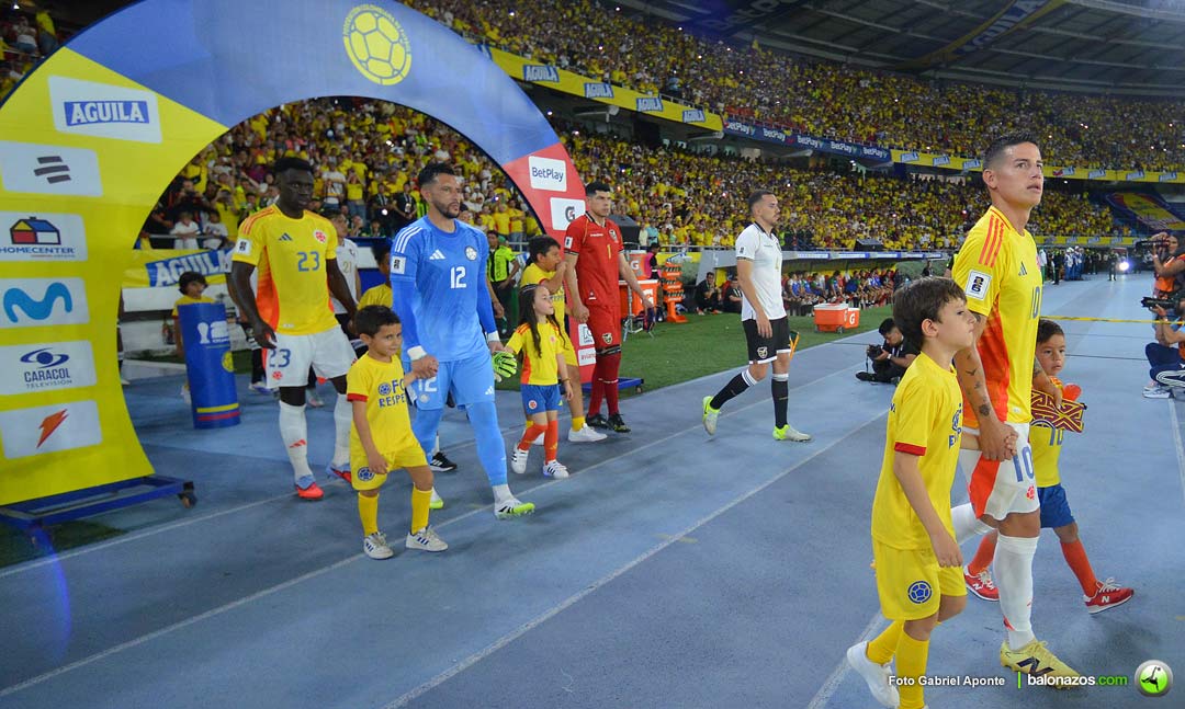 La selección de Colombia