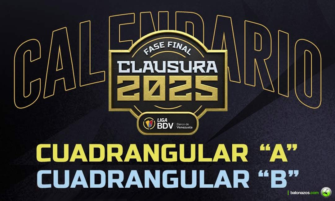 Calendario Cuadrangulares Torneo Clausura