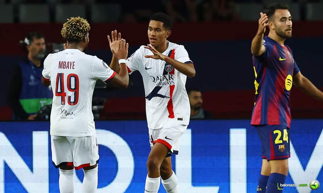 PSG derrotó 1-2 al Barcelona