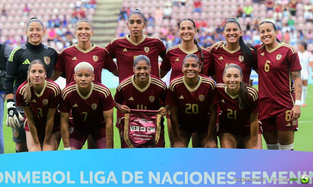 La Vinotinto Femenina de Venezuela