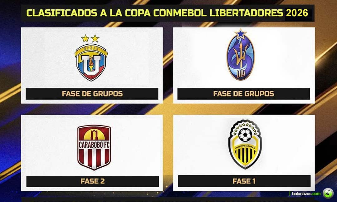 Definidos los ocho equipos clasificados a la CONMEBOL Libertadores y Sudamericana