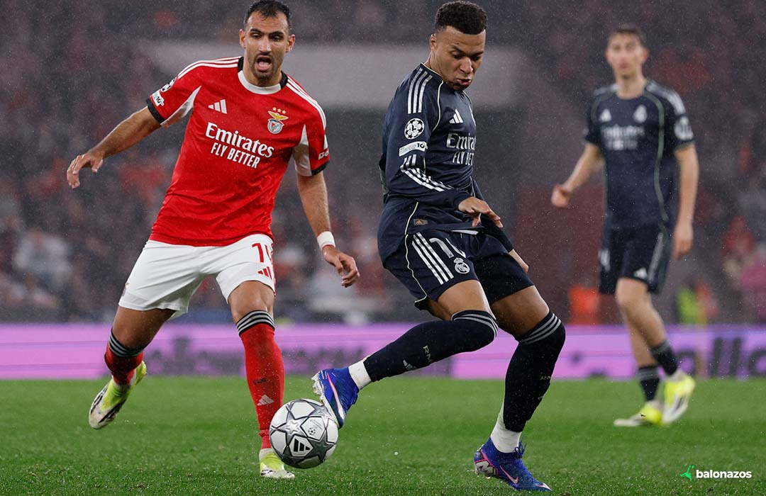 Benfica recibe al Real Madrid