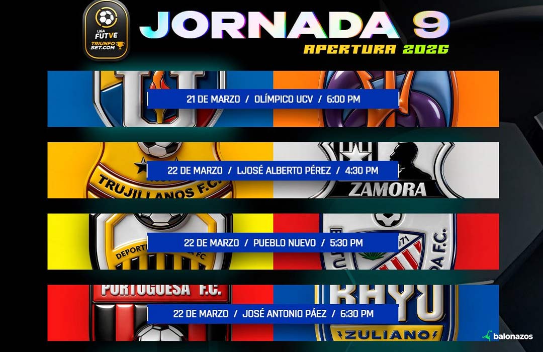 Jornada 9 del Torneo Apertura