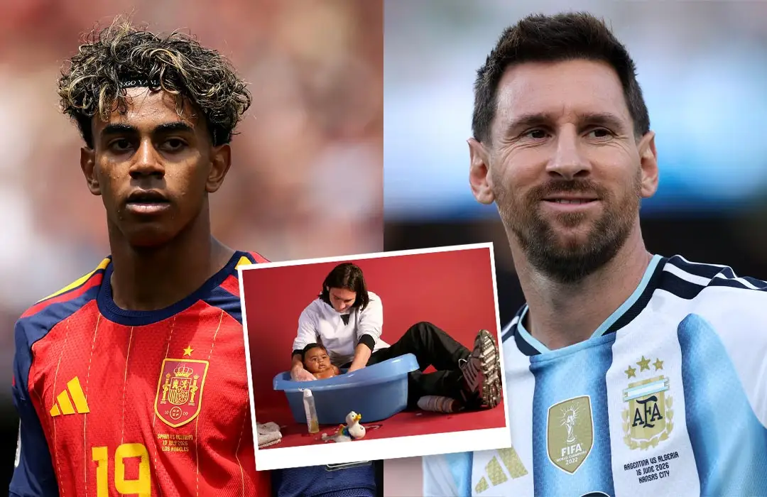 Yamal y Messi