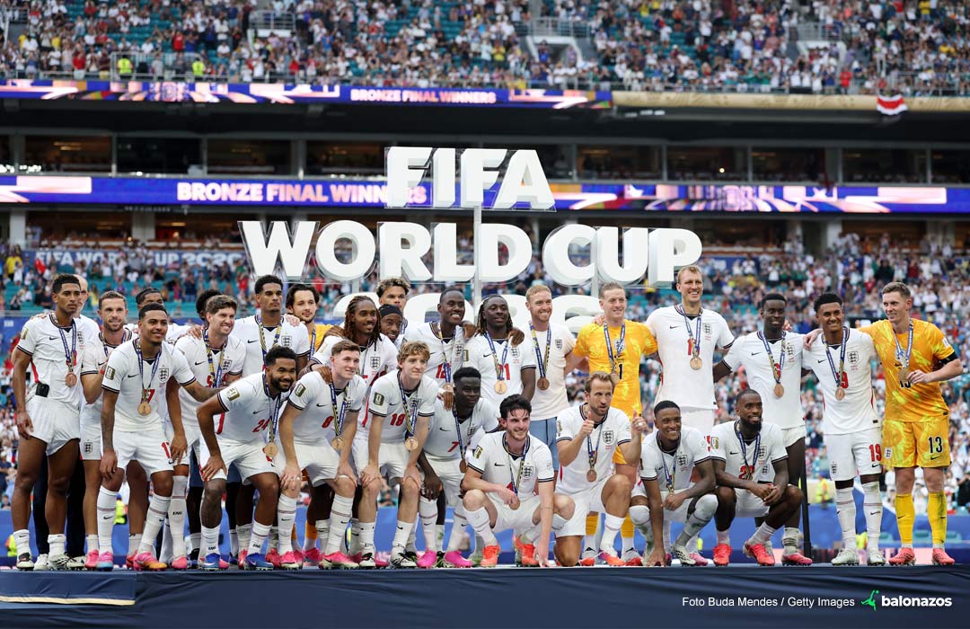 La selección de Inglaterra