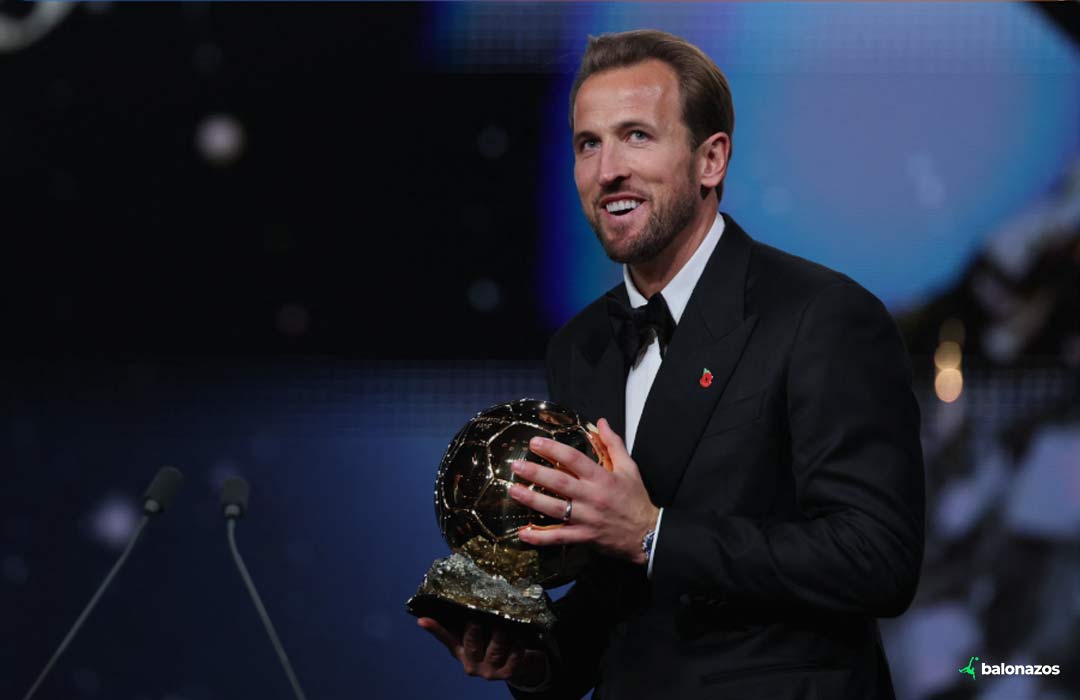 Harry Kane conquistó el Balón de Oro 2026